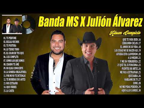 Banda MS X Julión Álvarez 2024 ~ Grandes Éxitos Mix 2024 ~ Álbum Completo Mas Popular 2024