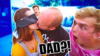 KISSING CONTEST.. (ME vs. MY DAD)