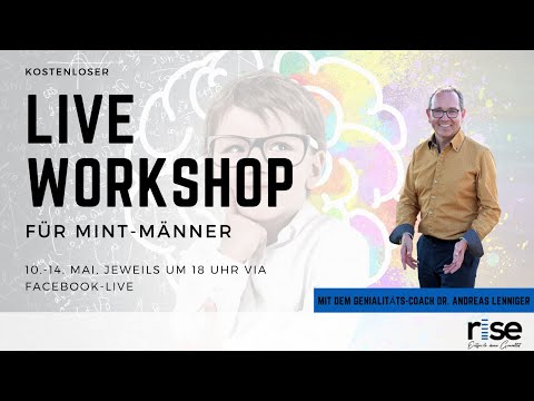 ENTFESSLE deine GENIALITÄT / kostenloser LIVE-Workshop vom 10.-14.5.2021