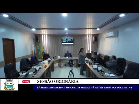 044ª Sessão Legislativa da 14ª Legislatura da Câmara Municipal de Couto Magalhães-TO