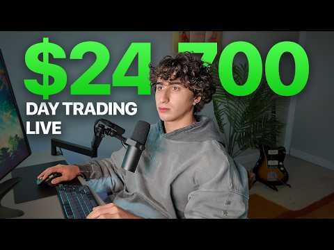 How I Made $24,700 Day Trading in 9 MINUTES