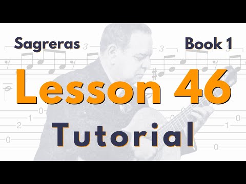 Julio Sagreras - Book 1 Lesson 46 - Lessons - Guitar