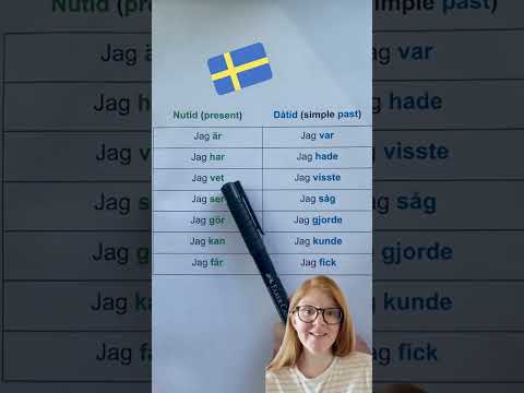 Speaking Swedish - Nutid och Dåtid [2026-01-10]