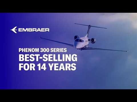 Phenom 300 Series: The Best-Selling Light Jet for 14 Consecutive Years | Embraer Executive Jets
