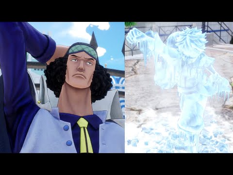 AOKIJI FREEZE LUFFY SCENE | LUFFY VS AOKIJI One Piece Odyssey (2023)
