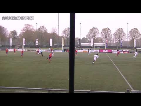 Samenvatting VOAB - TAC '90 zondag: 2-1 1e Klasse B  20-11-2022