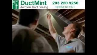 preview picture of video 'Aeroseal duct sealing testimonial DuctMint Connecticut 203 220 9250 Aeroseal CT'