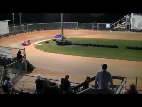 NSB KART CLUB GO KART RACE Beginner 8-1-14