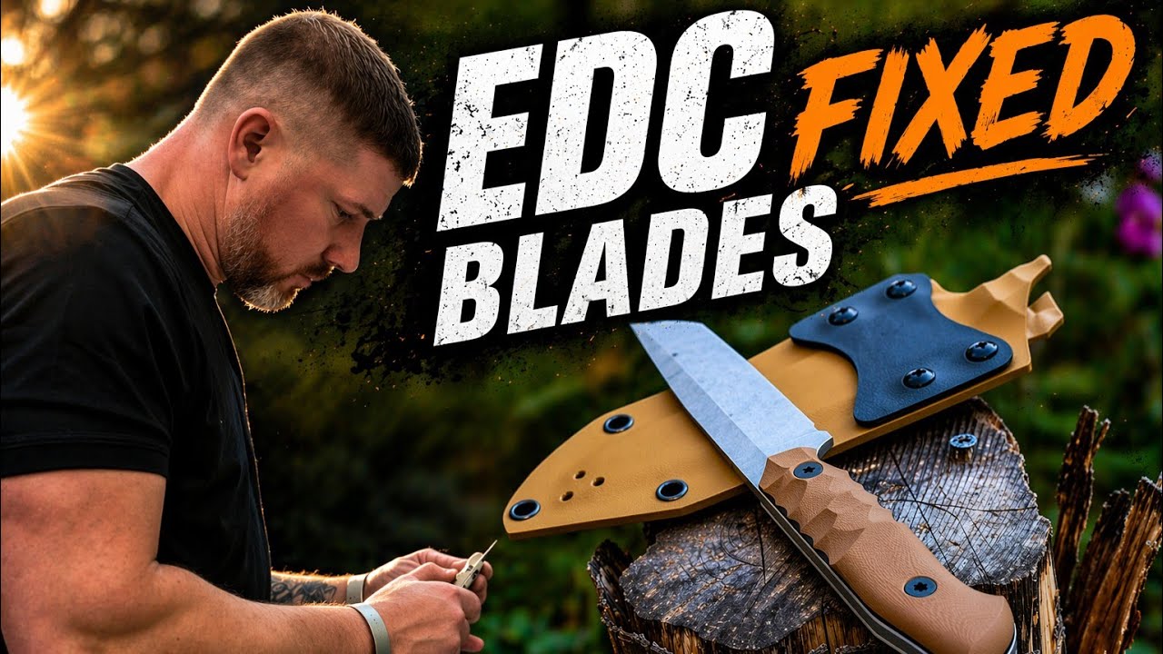 5 New EDC Fixed BladesTo Consider