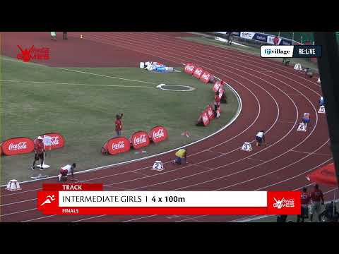COCA-COLA GAMES fijivillage Re:Live | Day 2  Inter Girls 4x100M Final