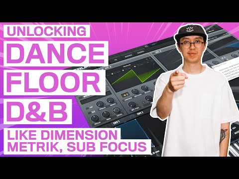 HOW TO MAKE DANCEFLOOR DRUM AND BASS LIKE DIMENSION, SUB FOCUS, METRIK | Ableton, Serum Tutorial