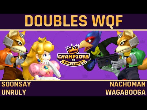 Soonsay / Unruly vs NachoMan / wagabooga - Doubles WQF - Champions of Vancouver