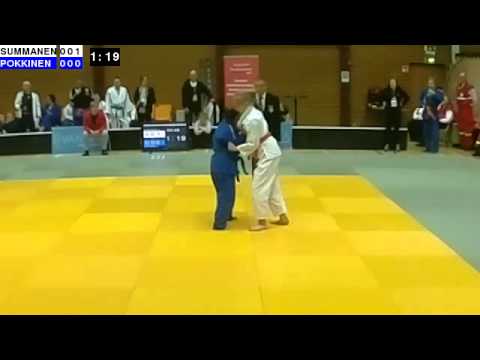Sovelletun judon SM 2015: SN-48: SUMMANEN - POKKINEN