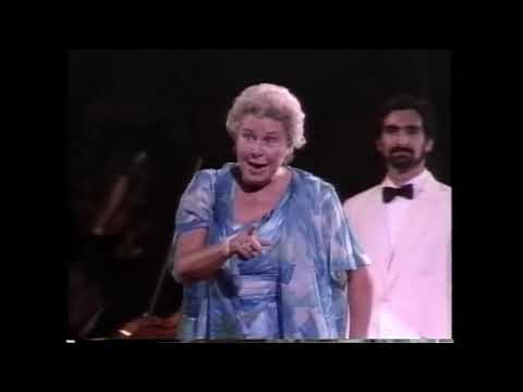 I am easily assimilated - Christa Ludwig from Leonard Bernstein 70th Birthday Concert 1988