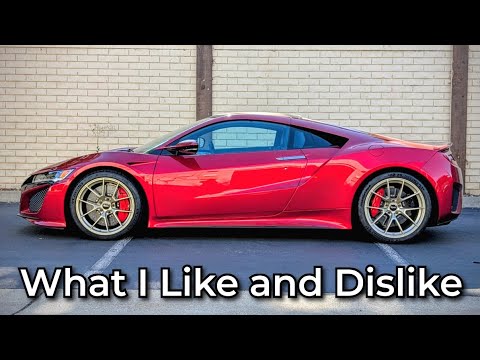 What I Like and Dislike About My 2017 Acura NSX