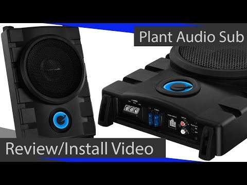 Planet Audio P8UAW 8" Subwoofer Install/Review