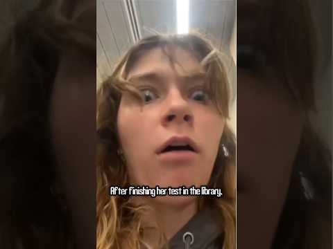 Caught on Camera: Library Fart Surprise!! 😮 💨