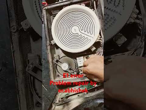 infrared E1 error repair#technical #repairing #trending #viral #induction
