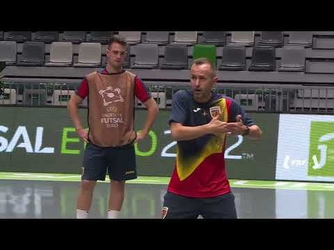 𝐄𝐔𝐑𝐎 𝐔𝟏𝟗 | Naționala U19 a susținut antrenamentul oficial premergător meciului cu Spania