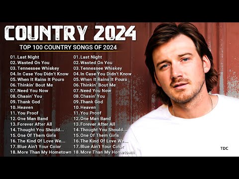 Country Music Playlist 2024 🤠 Morgan Wallen, Luke Combs, Chris Stapleton, Kane Brown, Jason Aldean