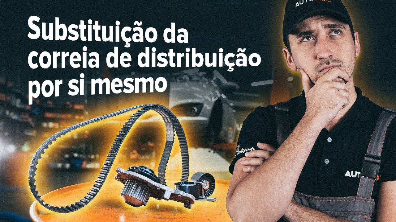 Como mudar bomba de água & kit de distribuição em Ford Fiesta JA8 - guia de substituição