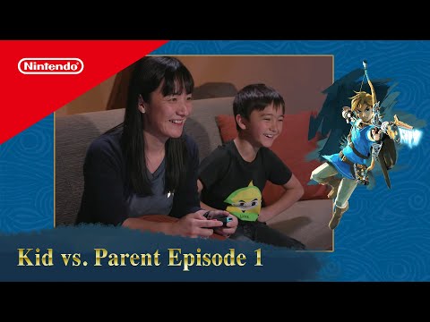 Serie de vídeos: “Padres contra Hijos”jugando al Zelda Breath of the Wild