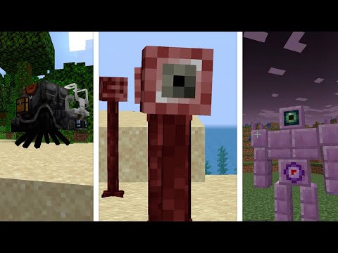 TOP 3 Minecraft Mob Mods That CHANGE The Game! (Critters, SCP-718 & Outer End)