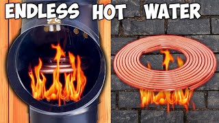 ENDLESS Hot Water for Your Home (NO ELECTRICITY)