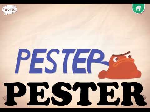 Endless Alphabet: Pester