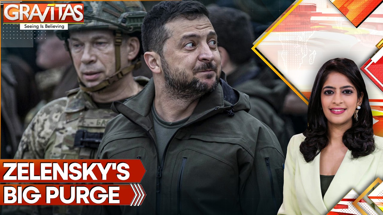 Ukraine: Zelensky's Military Shake-up Sparks Row | GRAVITAS