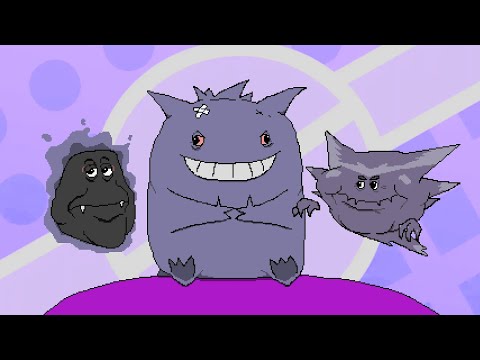 Ghost Type Pokémon in RBY