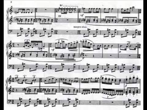 Igor Stravinsky, '3 Pièces faciles' for piano duet