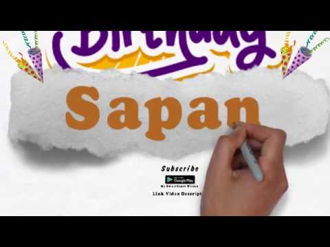 Happy Birthday Sapan