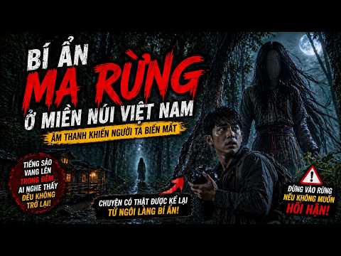 🔮 Truyền Thuyết Ma Rừng Khiến Người Ta Không Trở Lại ⚰️Ma rừng bí ẩn trong đêm.