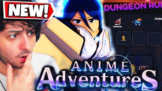 Getting the NEW OVERPOWERED Dungeon Secret in Anime Adventures Roblox!