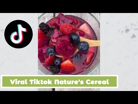 Viral Tiktok Nature's Cereal
