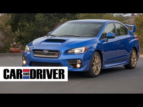 2015 Subaru WRX STI Review in 60 Seconds | Car and Driver