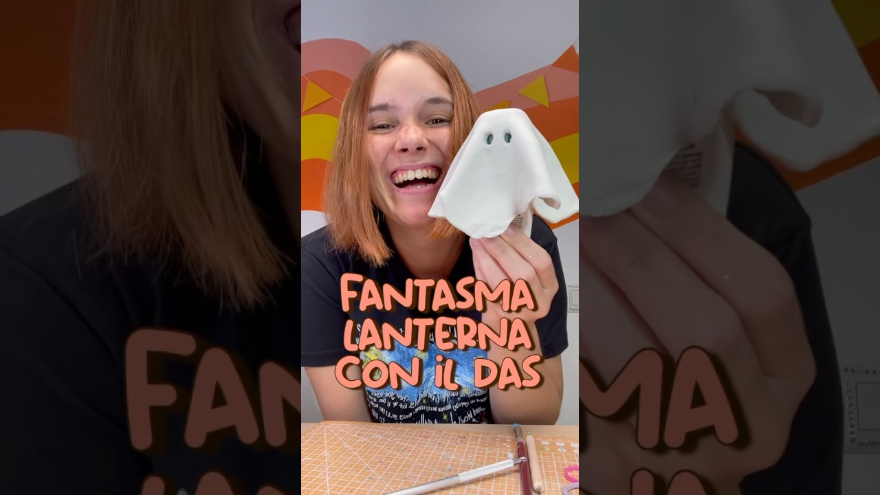 FANTASMA LANTERNA DI HALLOWEEN CON IL DAS👻