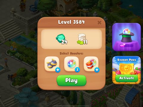 Gardenscapes Level 3584