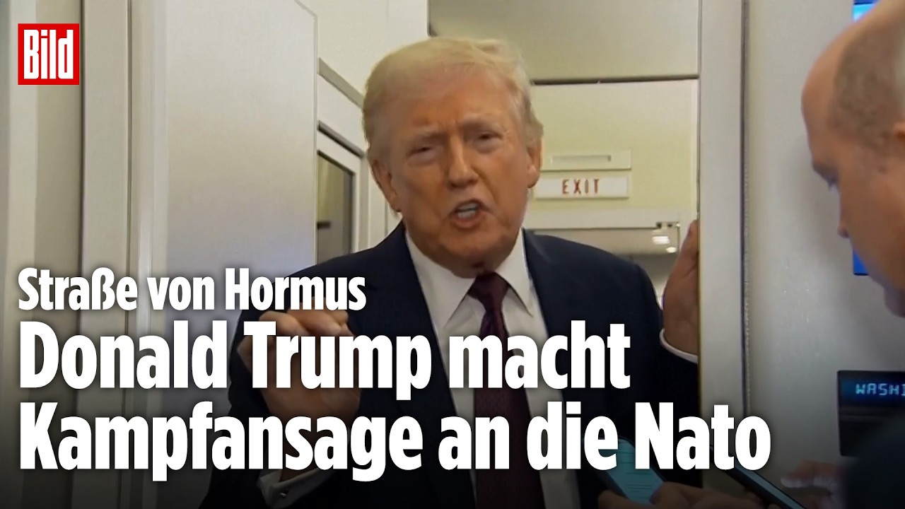 Straße von Hormus: Trump macht Kampfansage an die Nato