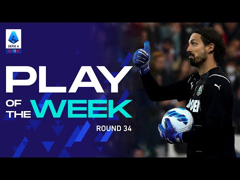 Consigli’s unbelievable save | Play of the week | Sassuolo - Juventus | Serie A TIM 2021/22