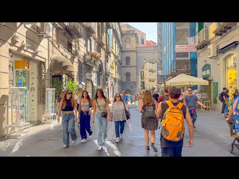 Naples - The Real Italy 🇮🇹 - 4K 60fps HDR Walking Tour