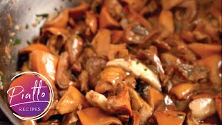Simple Sautéed Mushrooms | How to Cook Mushrooms, Italian Style!