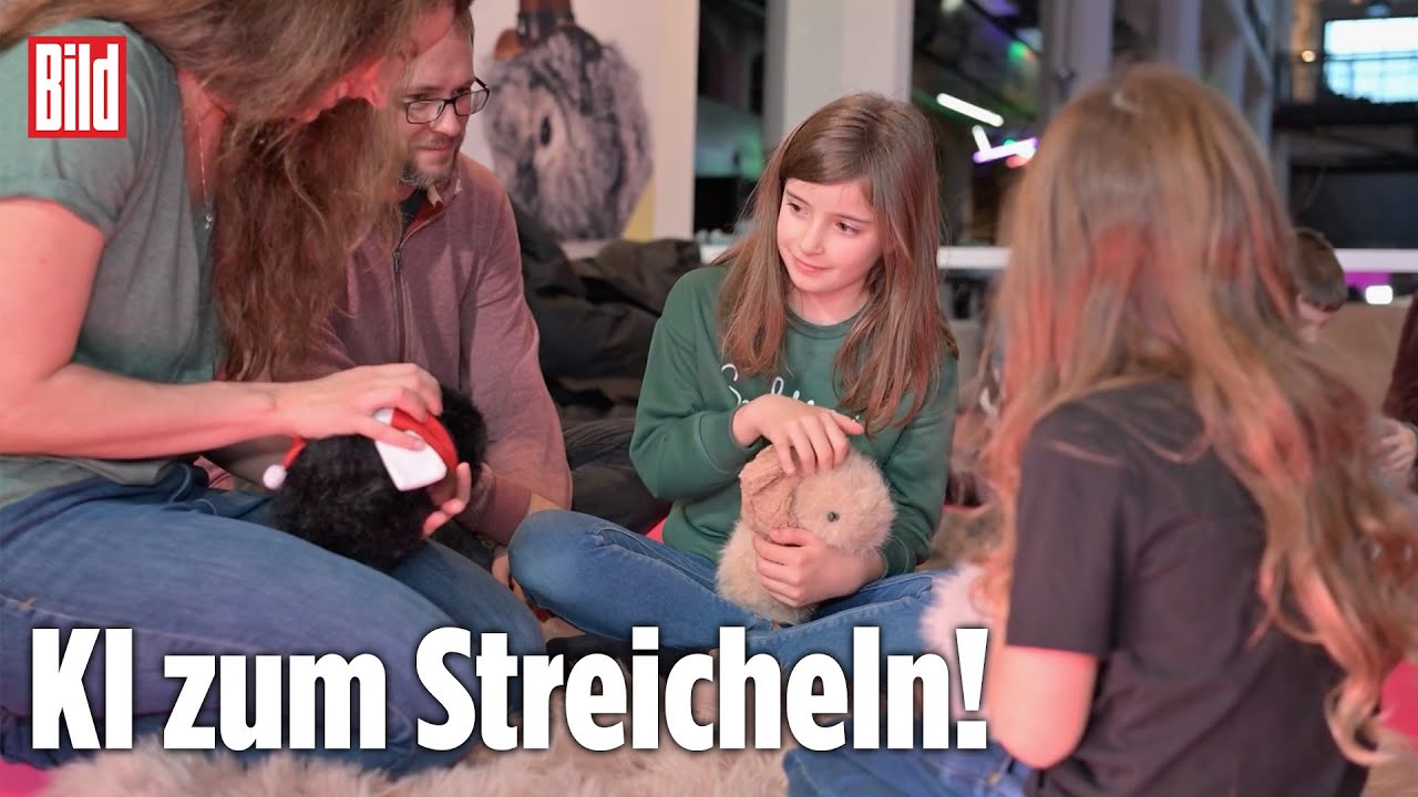 KI ZUM ANFASSEN: Wie Roboter-Meerschweinchen Kindern künstliche Intelligenz erklären