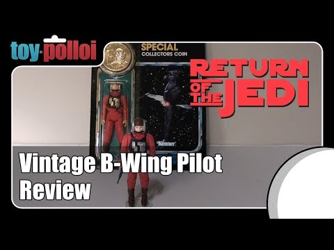 Vintage toy review - Star Wars ROTJ B-wing pilot