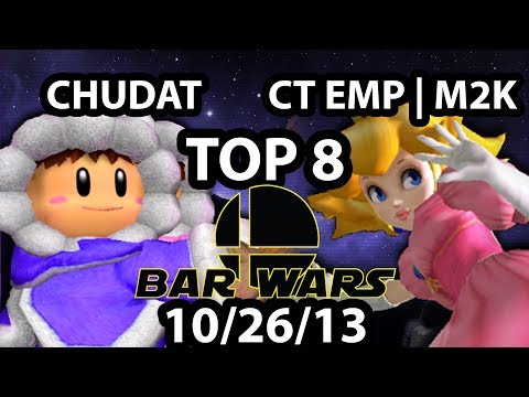 Bar Wars - Mew2King (Peach, Marth, Fox, Sheik) Vs. Chudat (Ice Climbers) - Grand Finals