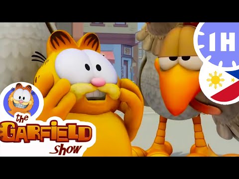 😨 Garfield and the space chickens ! 😨 - Full Episode HD
