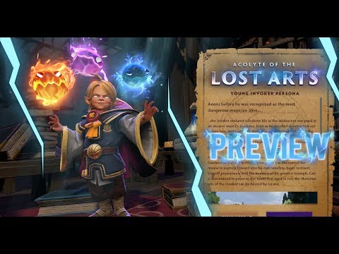 INVOKER PERSONA - Acolyte of the Lost Arts - Dota 2 Battle Pass Reward 2019
