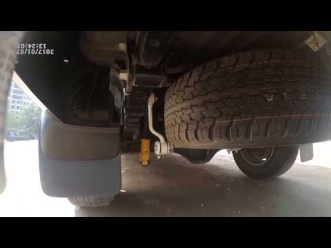 Old Man Emu (OME) suspension on Mazda BT50