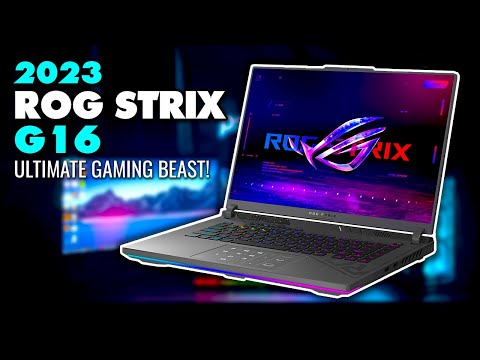 ASUS ROG Strix G16 | The Ultimate Gaming Laptop with RTX 4070 & i9-13980HX (2024)